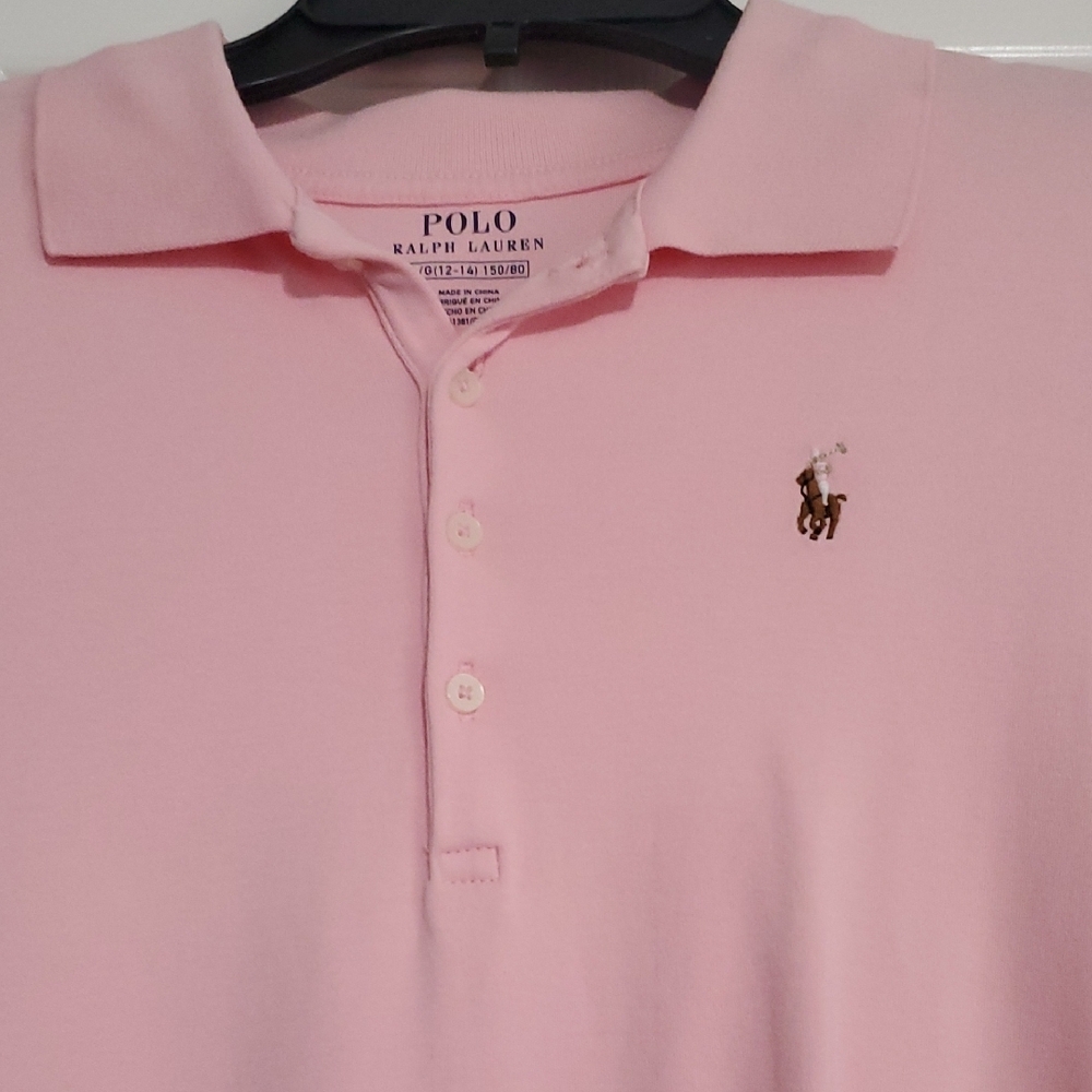 Ralph Lauren Pink Polo Shirt